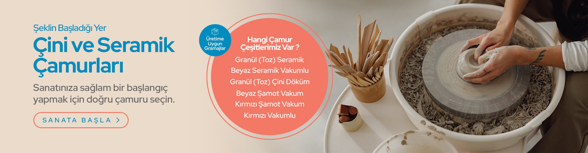 Çini ve Seramik Çamurları